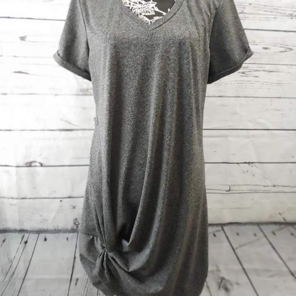 Gray dress